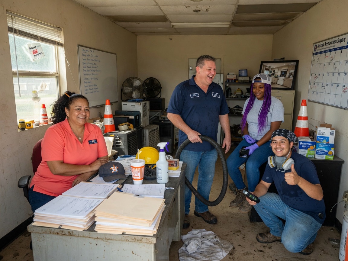 RapidDry Impact Restoration — Appliance Water Damage Cleanup in Houston 