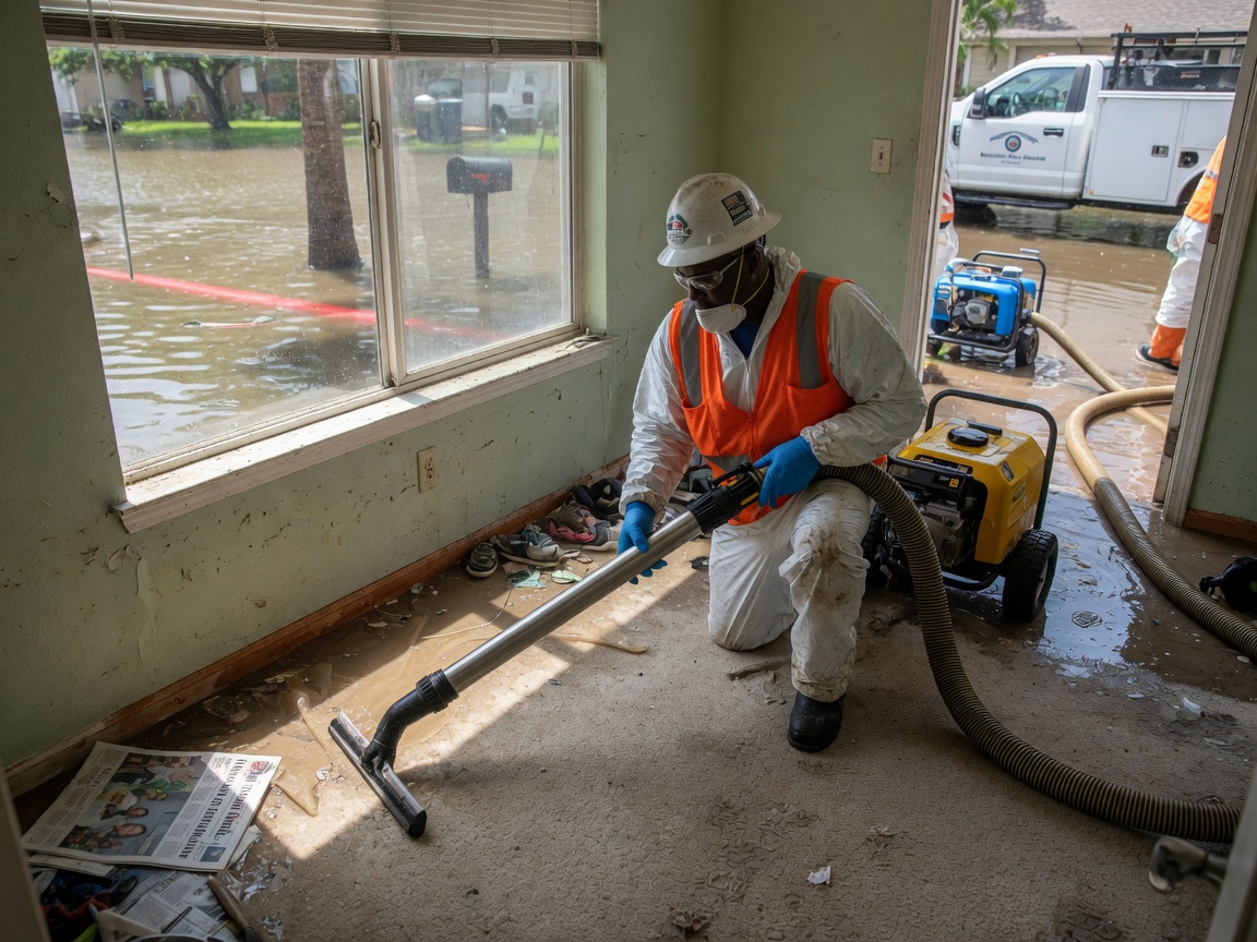 Appliance Leak Water Damage Cleanup in Alief, TX 77072
